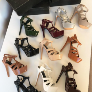 حذاء سان لوران  كعب عالي